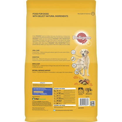Pedigree Adult 7+ Years With Real Turkey Dry Dog Food 3kg