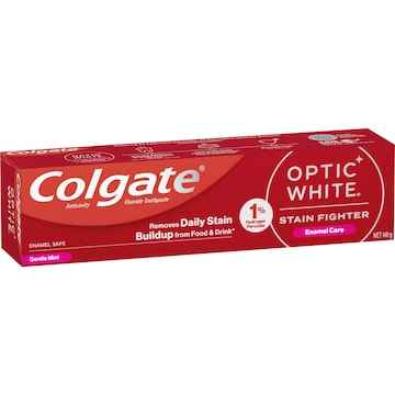 Colgate Teeth Whitening Toothpaste Optic White Enamel Care 140g