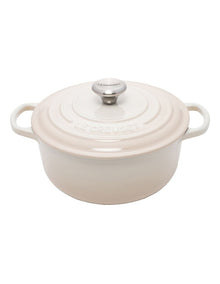 Signature Round Casserole 24cm Meringue