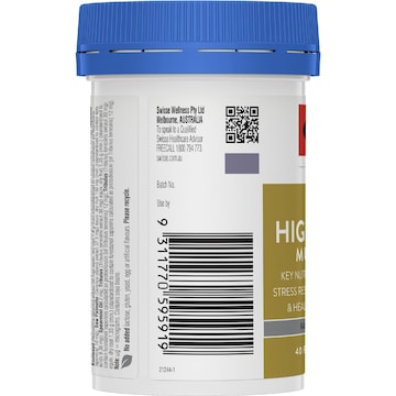 Swisse Ultivite Men's High Potency Multivitamin Tablets 40 pack