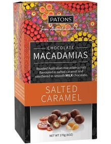 Milk Chocolate Macadamias with Salted Caramel Gift Box