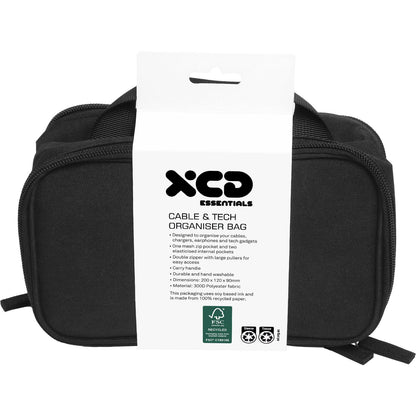 XCD V2 Cable Organiser Storage Bag (Black)