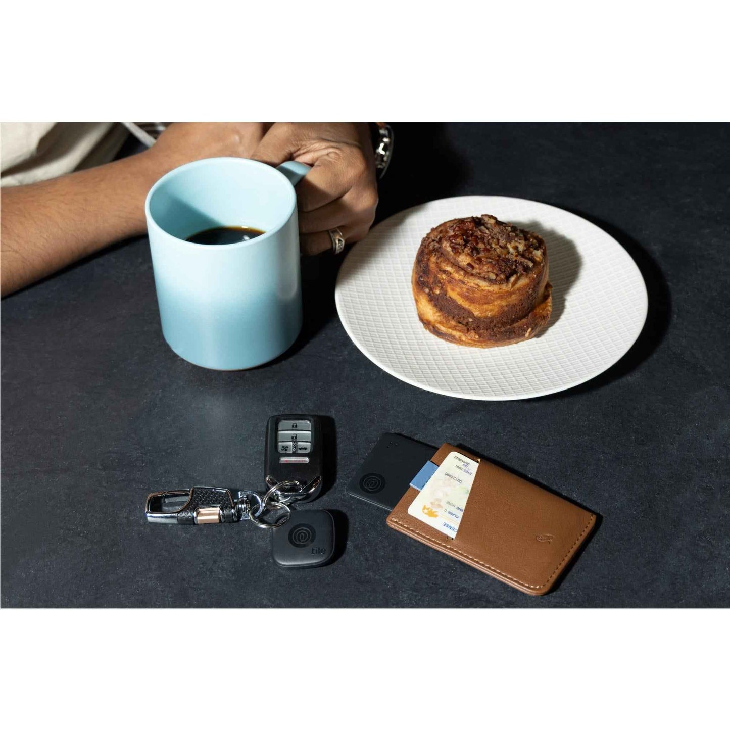 Tile Bluetooth Tracker Starter Pack 2 Pack (Black Mate/Slim)