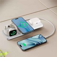 Journey GLYDE MagSafe 4-in-1 Travel Charger with 10K Power Bank (White)