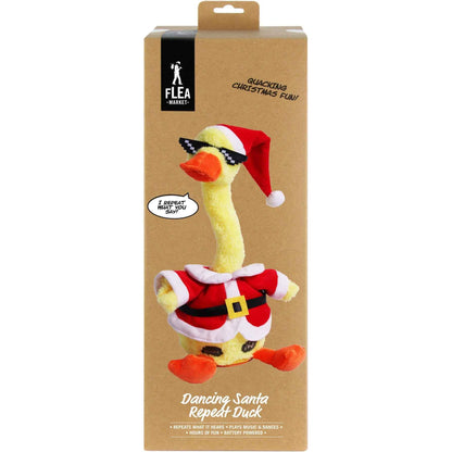 Flea Market Dancing & Repeating Santa Duck