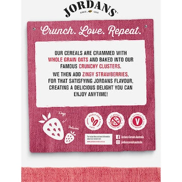 Jordans Strawberry Crispy Oat Clusters 500g