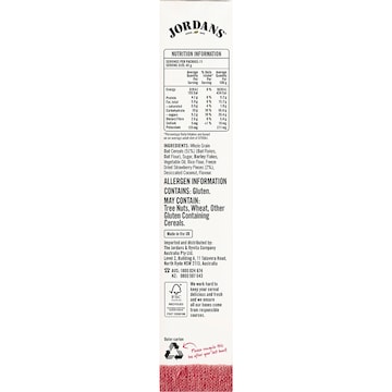 Jordans Strawberry Crispy Oat Clusters 500g