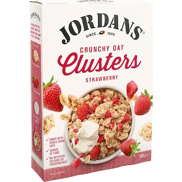 Jordans Strawberry Crispy Oat Clusters 500g