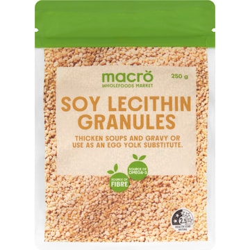 Macro Soy Lecithin Granules 250g