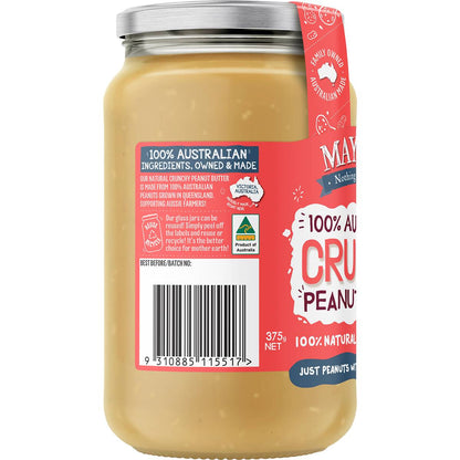 Mayver's Crunchy Peanut Butter 375g