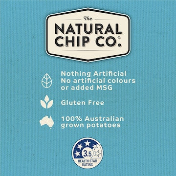 The Natural Chip Co Sour Cream & Garden Chives 175g