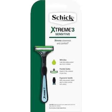 Schick Xtreme 3 Sensitive Hybrid Razor & 6 Cartridges each
