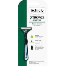Schick Xtreme 3 Sensitive Hybrid Razor & 6 Cartridges each
