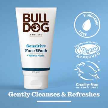 Bulldog Skincare Sensitive Face Wash 150mL