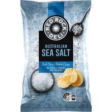 Red Rock Deli Potato Chips Sea Salt Natural 165g