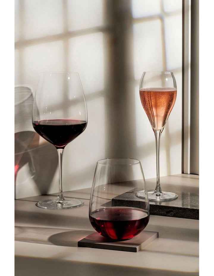 Duet Flute Set 230ml Set of 2 Gift Boxed in Clear