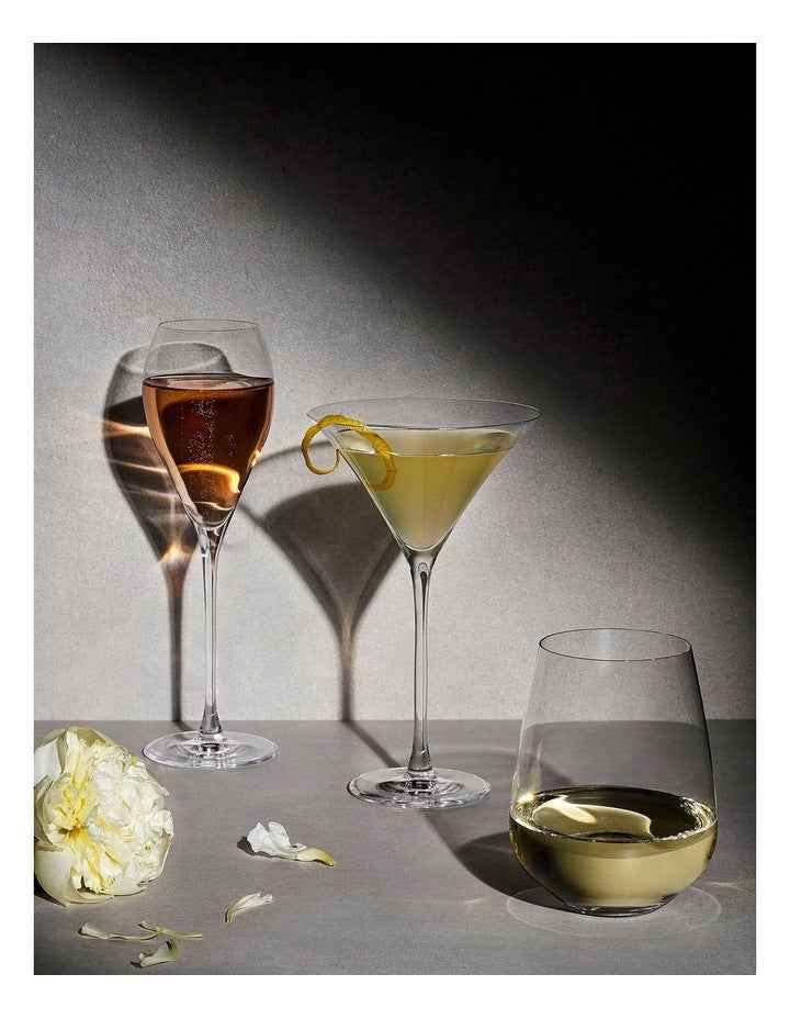 Duet Martini Glass 170ml Set of 2 in Clear