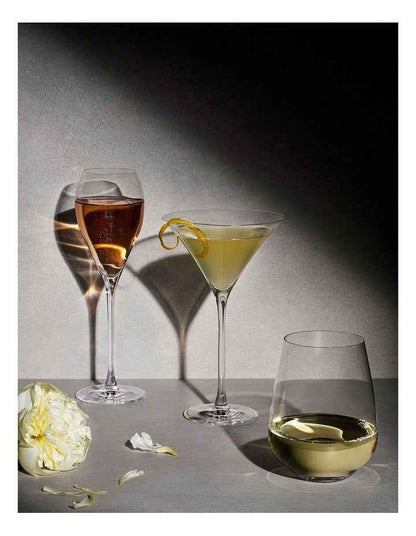 Duet Martini Glass 170ml Set of 2 in Clear