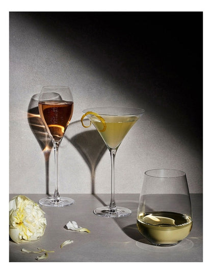 Duet Martini Glass 170ml Set of 2 in Clear