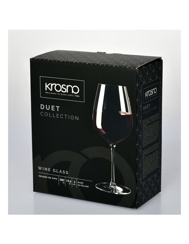 Duet Wine Glass 670ml Set of 2 Gift Boxed