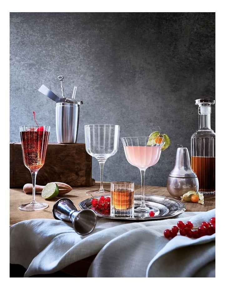Bach Gin Glass Set of 4 in Clear