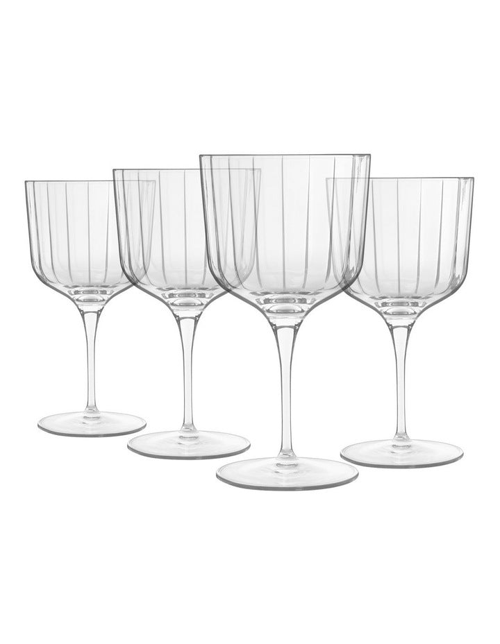Bach Gin Glass Set of 4 in Clear