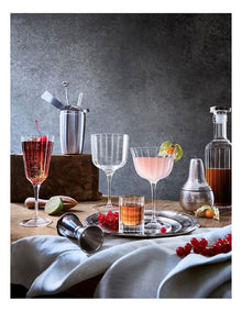 Bach Retro Fizz Glasses Set of 4 260ml in Clear