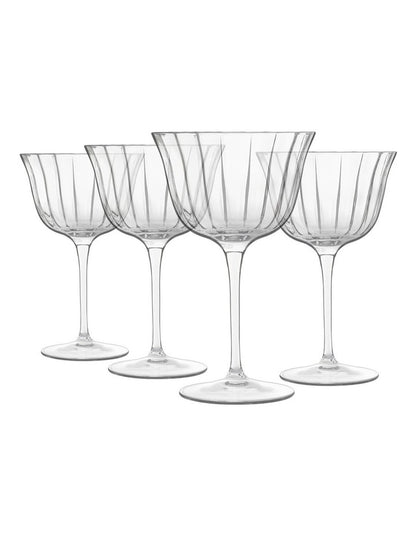 Bach Retro Fizz Glasses Set of 4 260ml in Clear