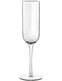 Jazz Champagne Flute Set 4Piece in Clear