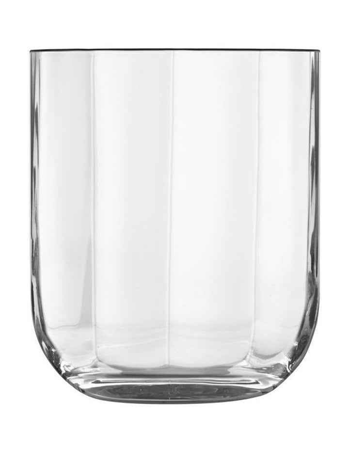 Jazz Tumbler Glass Set of 4 350ml in Clear