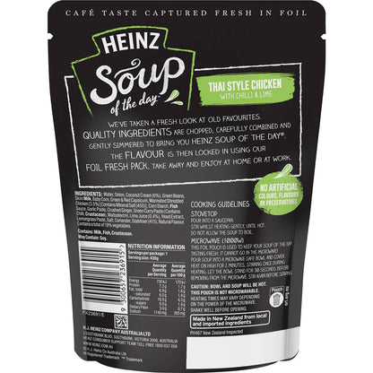 Heinz Soup Of The Day Thai Style Chicken & Chilli Soup Pouch 430g