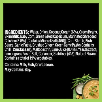 Heinz Soup Of The Day Thai Style Chicken & Chilli Pouch 430g