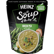 Heinz Soup Of The Day Green Pea With Ham Pouch 430g
