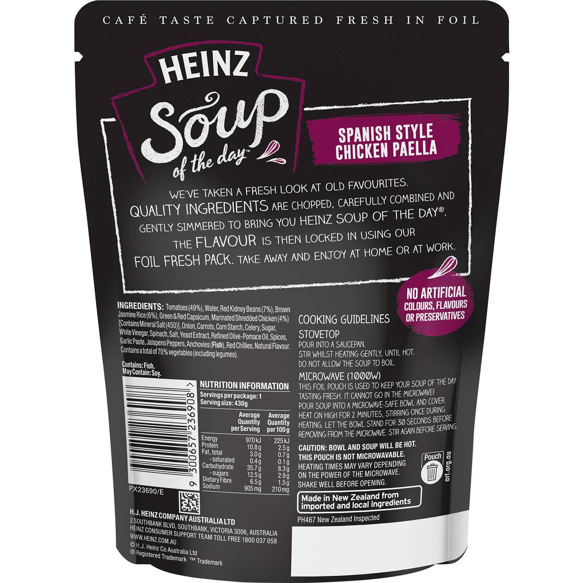 Heinz Soup Of The Day Spanish-Style Chicken Paella 430g