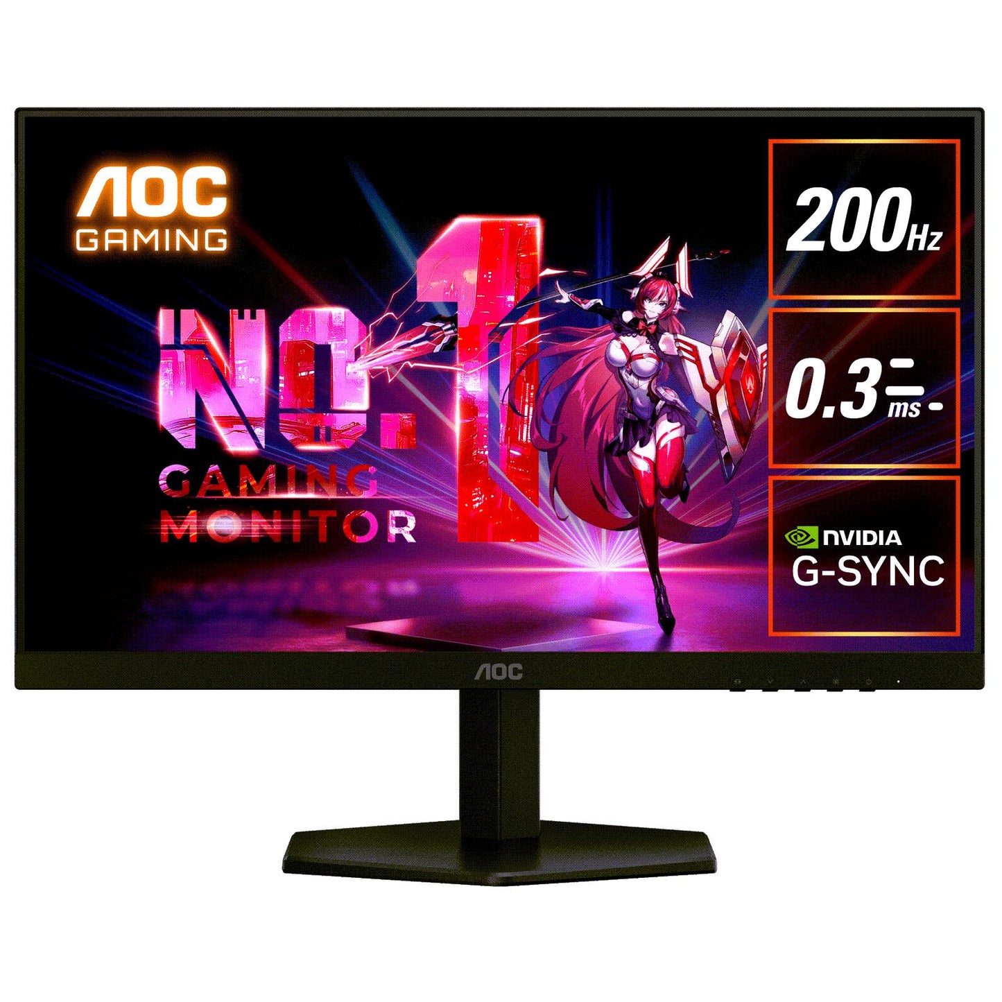 AOC 24G42E 24" FHD 200Hz Gaming Monitor