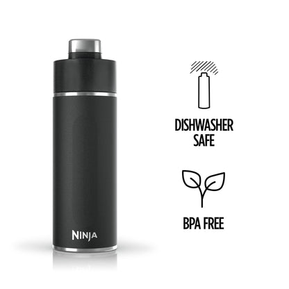 Ninja Thirsti 700ml Travel Bottle (Onyx Black)