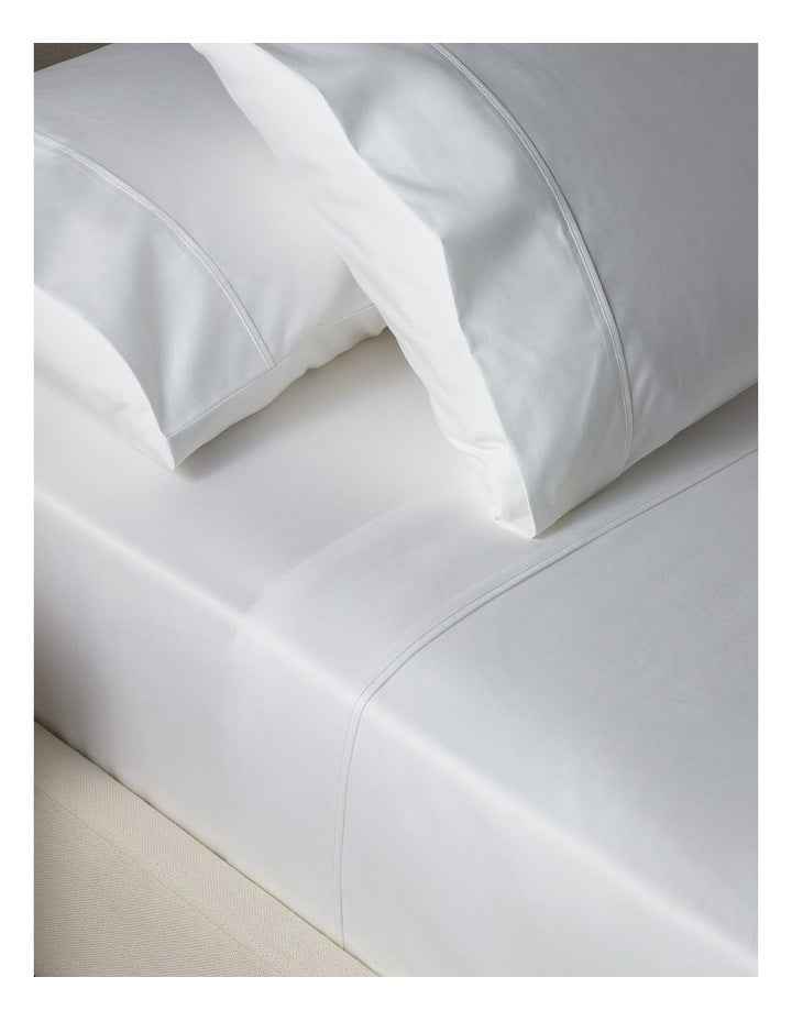 Finest Cotton 1000TC Sheet Set Super King Size in White
