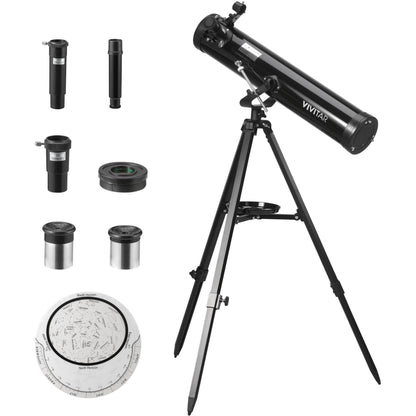 Vivitar 175x/262x/525x Reflector Telescope