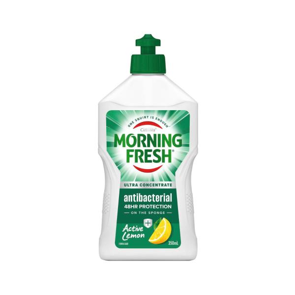 MORNING FRESH DISHWASHIG LIQUID ANTIBAC ACTIVE LEMON 350ML