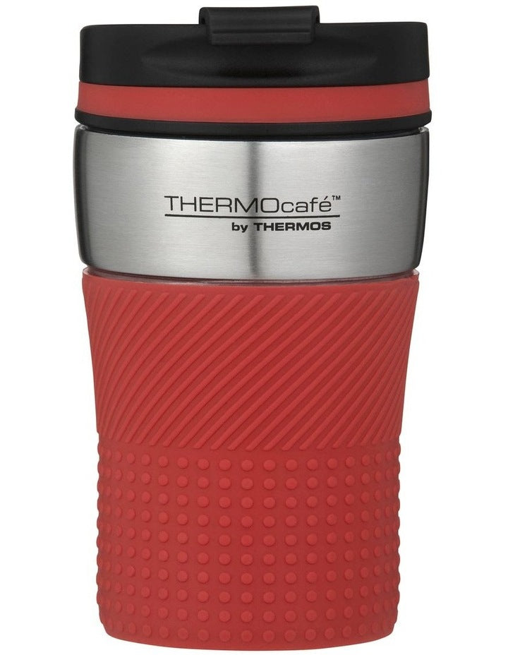 Vacuum Insulated Travel Cup 200ml in Dark Red