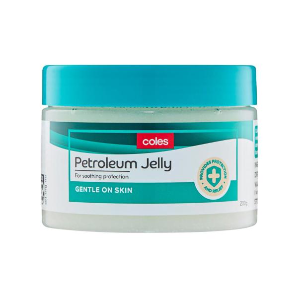 COLES PETROLEUM JELLY 200G