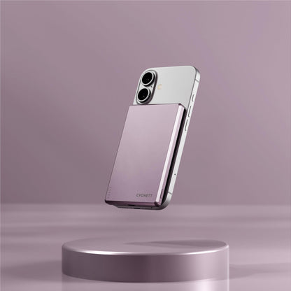 Cygnett Charge Connect 5K Magnetic Slim Power Bank (Pink)