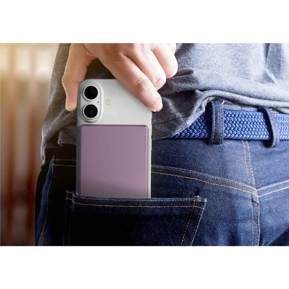 Cygnett Charge Connect 5K Magnetic Slim Power Bank (Pink)