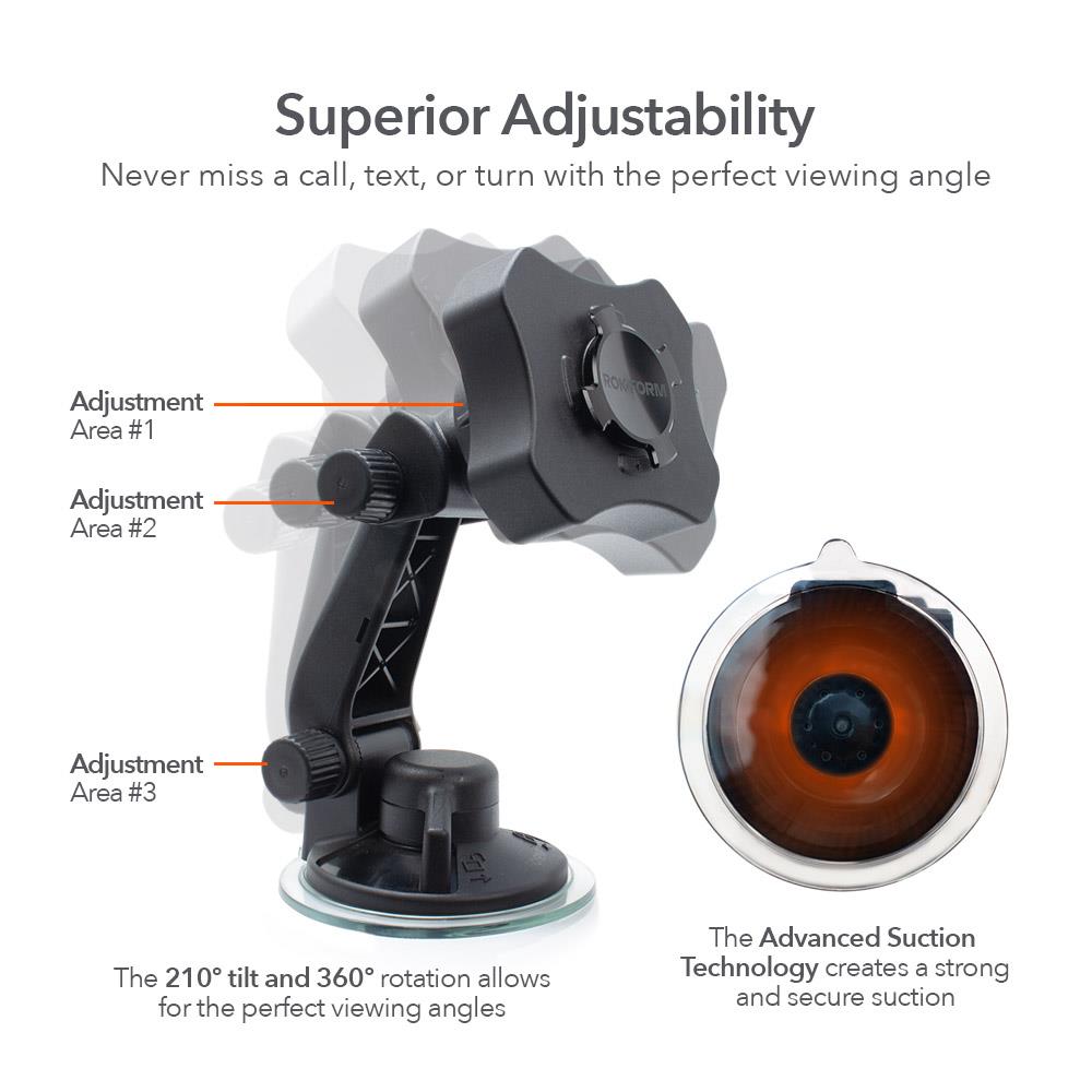 Rokform Twist Lock Windshield Suction Mount