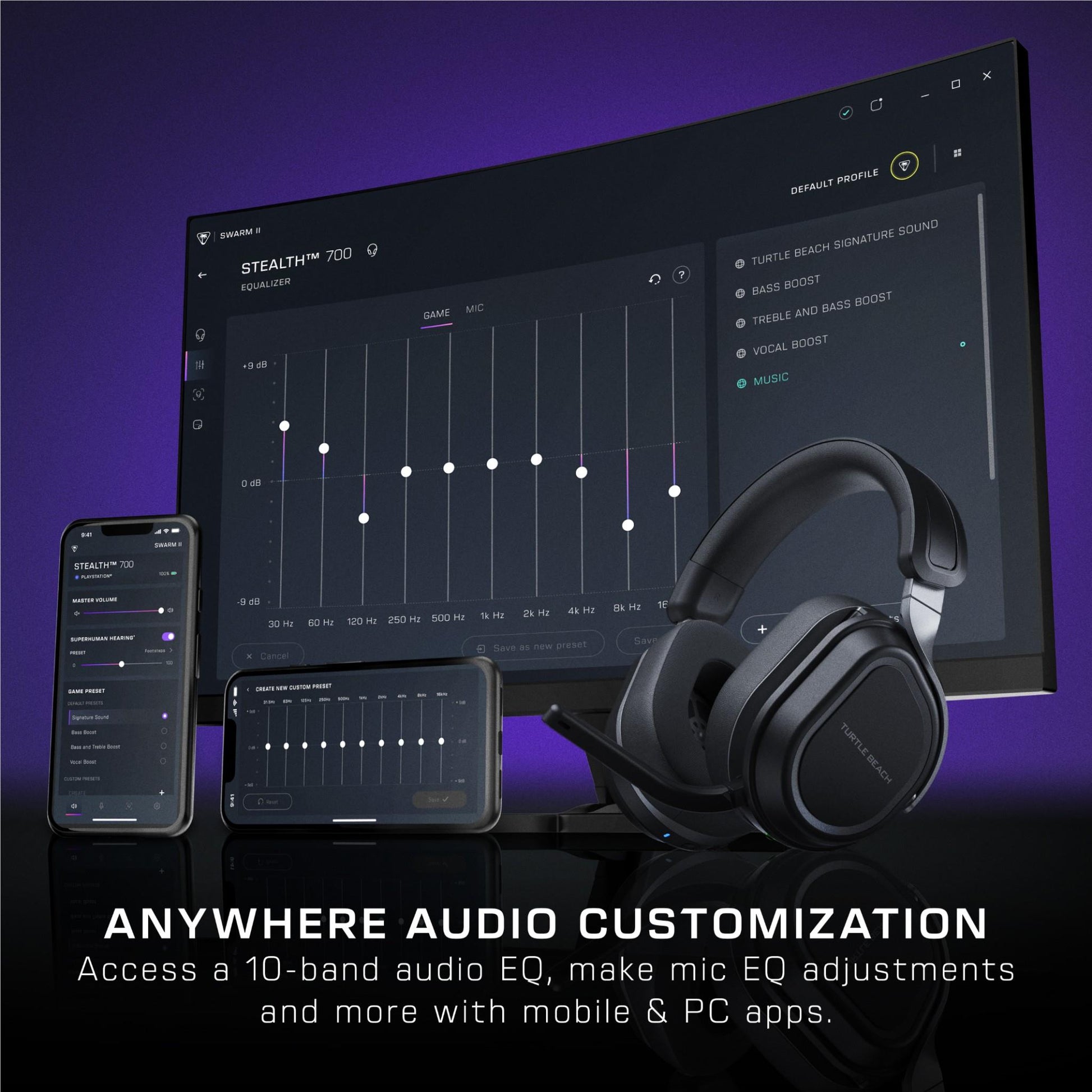 Turtle Beach Stealth 700 Wireless Multiplatform Amplified Gaming Headset