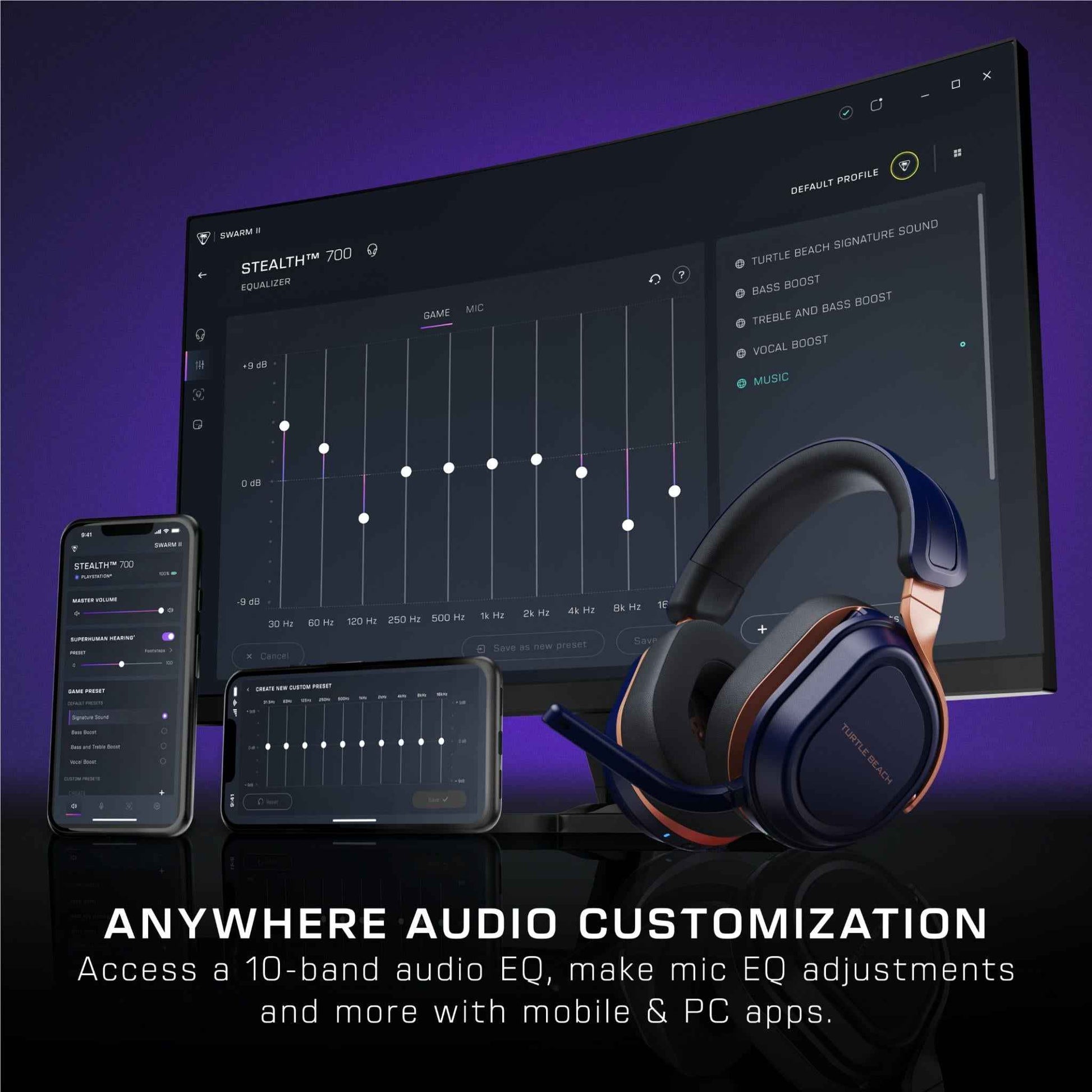 Turtle Beach Stealth 700 Wireless Multiplatform Amplified Gaming Headset