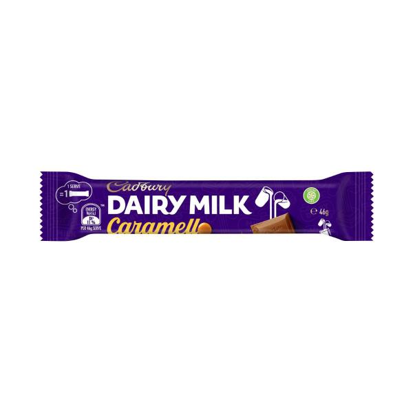 CADBURY DAIRY MILK CARAMELLO CHOCOLATE BAR 46G