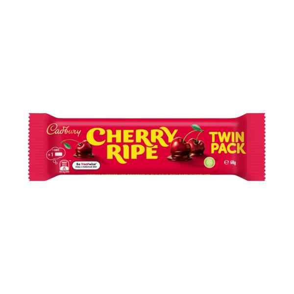 Cherry Ripe Dark Chocolate Bar Twin Pack