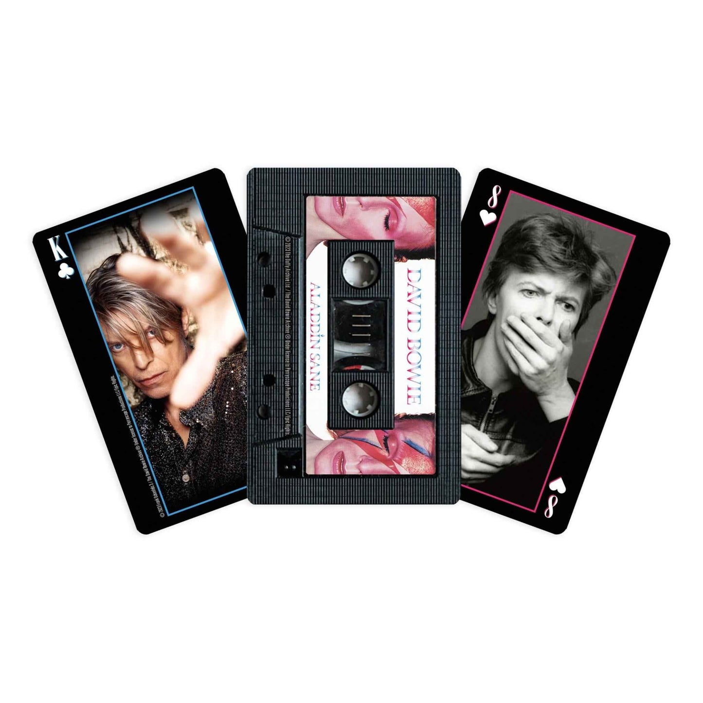 David Bowie: Aladdin Sane - Casette Playing Cards