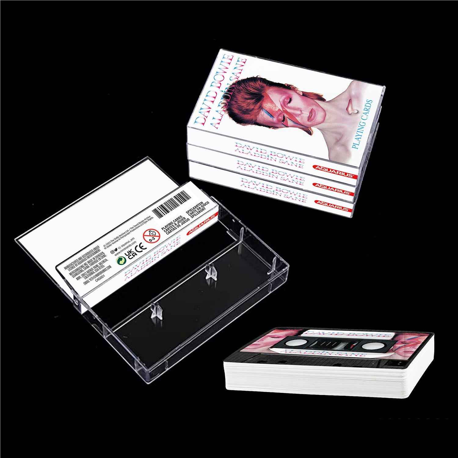 David Bowie: Aladdin Sane - Casette Playing Cards